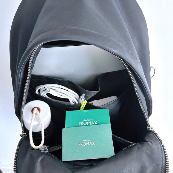 Maison Promax Hi-Tech Sac Backpack in Black - Picture 7 of 11